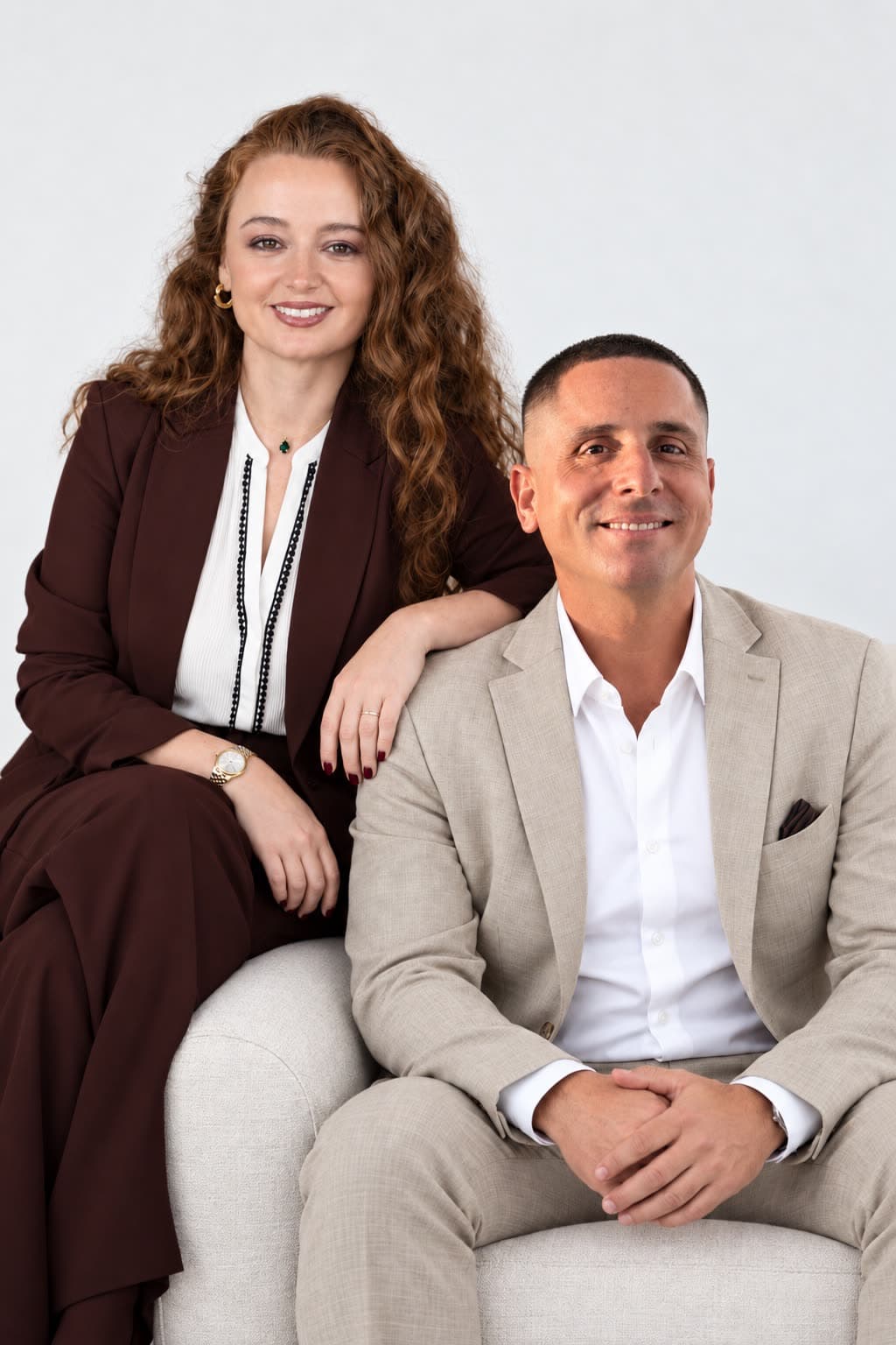Ariola and Andrea, founders of Deep Tail Tech.